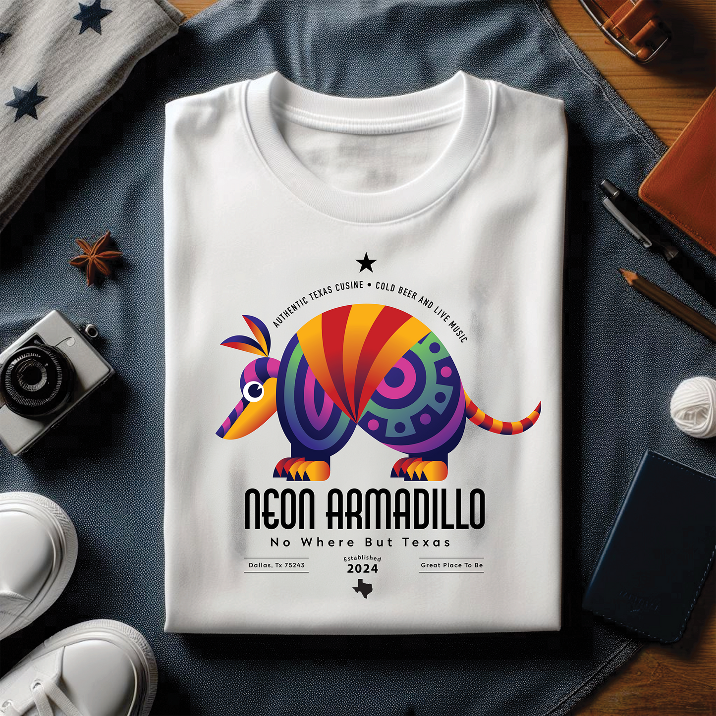 Neon Armadillo